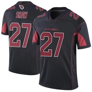Youth Nike Arizona Cardinals Josh Shaw Black Color Rush Vapor Untouchable Jersey - Limited
