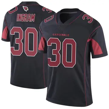 Youth Nike Arizona Cardinals Keaontay Ingram Black Color Rush Vapor Untouchable Jersey - Limited