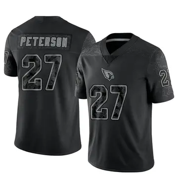 Youth Nike Arizona Cardinals Kevin Peterson Black Reflective Jersey - Limited