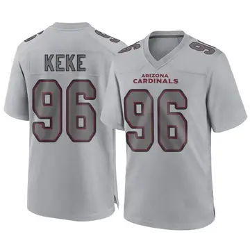 Youth Nike Arizona Cardinals Kingsley Keke Gray Atmosphere Fashion Jersey - Game