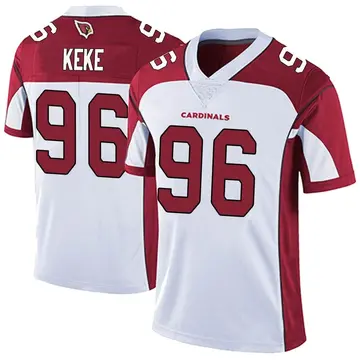 Youth Nike Arizona Cardinals Kingsley Keke White Vapor Untouchable Jersey - Limited