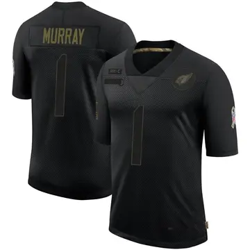 Youth Nike Arizona Cardinals Kyler Murray Black 2020 Salute To Service Jersey - Limited