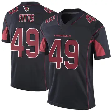 Youth Nike Arizona Cardinals Kylie Fitts Black Color Rush Vapor Untouchable Jersey - Limited