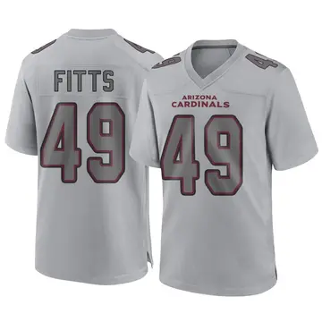 Youth Nike Arizona Cardinals Kylie Fitts Gray Atmosphere Fashion Jersey - Game