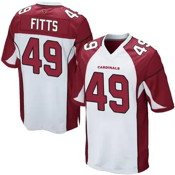 Youth Nike Arizona Cardinals Kylie Fitts White Jersey - Game