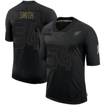 Youth Nike Arizona Cardinals Lecitus Smith Black 2020 Salute To Service Jersey - Limited