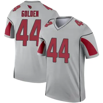 Youth Nike Arizona Cardinals Markus Golden Inverted Silver Jersey - Legend