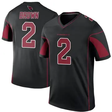 Youth Nike Arizona Cardinals Marquise Brown Black Color Rush Jersey - Legend