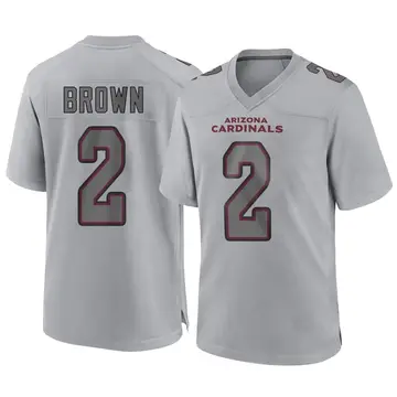 Youth Nike Arizona Cardinals Marquise Brown Gray Atmosphere Fashion Jersey - Game