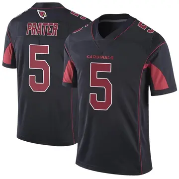 Youth Nike Arizona Cardinals Matt Prater Black Color Rush Vapor Untouchable Jersey - Limited