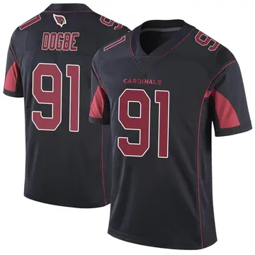 Youth Nike Arizona Cardinals Michael Dogbe Black Color Rush Vapor Untouchable Jersey - Limited