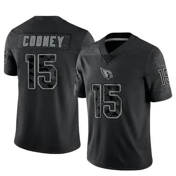 Youth Nike Arizona Cardinals Nolan Cooney Black Reflective Jersey - Limited