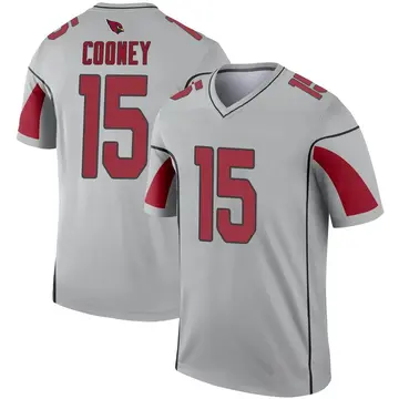Youth Nike Arizona Cardinals Nolan Cooney Inverted Silver Jersey - Legend