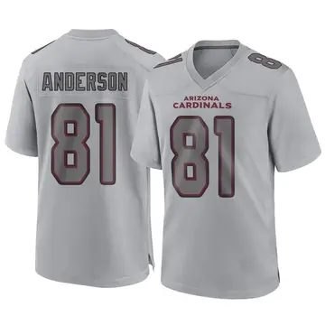 Youth Nike Arizona Cardinals Robbie Anderson Gray Atmosphere Fashion Jersey - Game