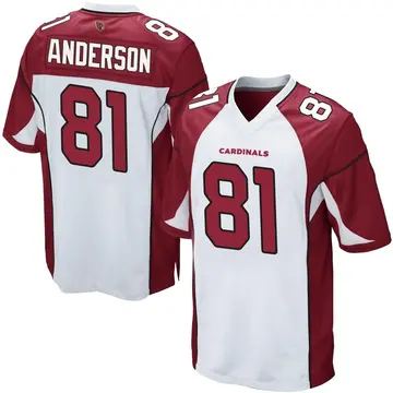 Youth Nike Arizona Cardinals Robbie Anderson White Jersey - Game