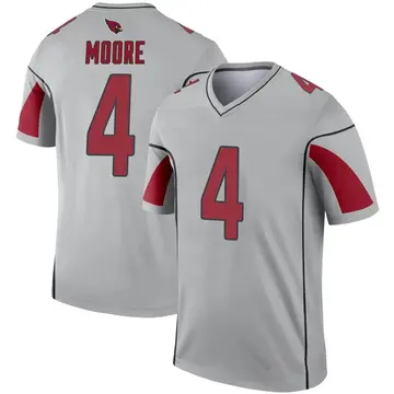 Youth Nike Arizona Cardinals Rondale Moore Inverted Silver Jersey - Legend
