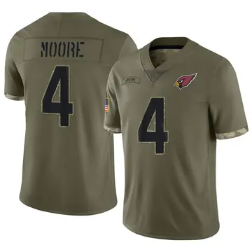 Youth Nike Arizona Cardinals Rondale Moore Olive 2022 Salute To Service Jersey - Limited