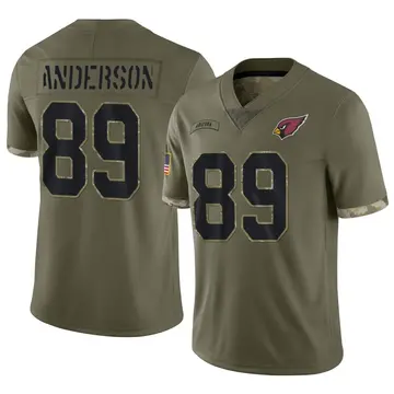 Youth Nike Arizona Cardinals Stephen Anderson Olive 2022 Salute To Service Jersey - Limited