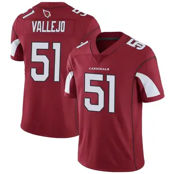 Youth Nike Arizona Cardinals Tanner Vallejo Cardinal Team Color Vapor Untouchable Jersey - Limited