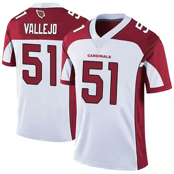 Youth Nike Arizona Cardinals Tanner Vallejo White Vapor Untouchable Jersey - Limited