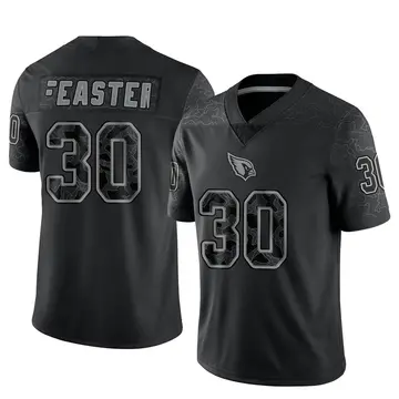Youth Nike Arizona Cardinals Tavien Feaster Black Reflective Jersey - Limited