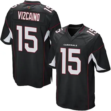 Youth Nike Arizona Cardinals Tristan Vizcaino Black Alternate Jersey - Game