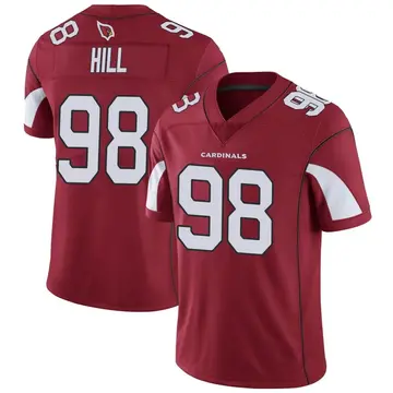 Youth Nike Arizona Cardinals Trysten Hill Cardinal Team Color Vapor Untouchable Jersey - Limited