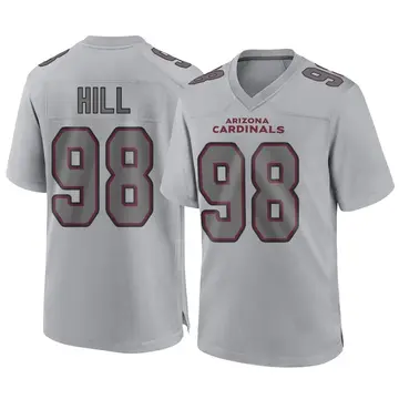 Youth Nike Arizona Cardinals Trysten Hill Gray Atmosphere Fashion Jersey - Game