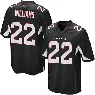 Youth Nike Arizona Cardinals Ty'Son Williams Black Alternate Jersey - Game