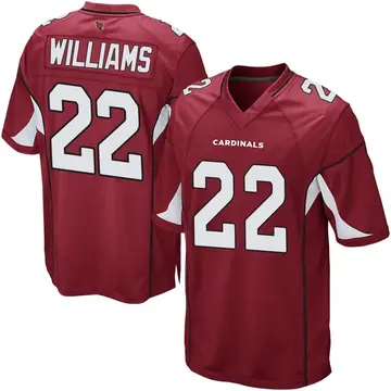 Youth Nike Arizona Cardinals Ty'Son Williams Cardinal Team Color Jersey - Game