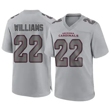 Youth Nike Arizona Cardinals Ty'Son Williams Gray Atmosphere Fashion Jersey - Game