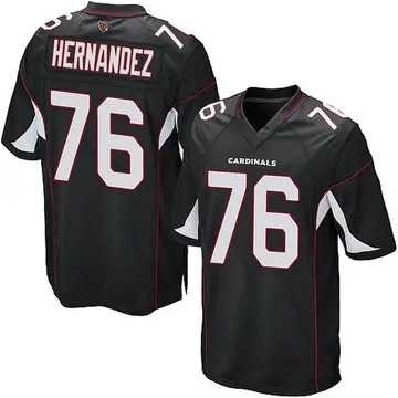 Youth Nike Arizona Cardinals Will Hernandez Black Alternate Jersey - Game
