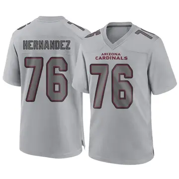 Youth Nike Arizona Cardinals Will Hernandez Gray Atmosphere Fashion Jersey - Game