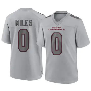 Youth Nike Arizona Cardinals Will Miles Gray Atmosphere Fashion Jersey - Game